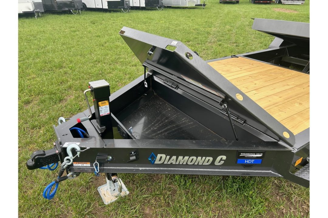 New 2026 Diamond C 82x22 Tandem 20K Gravity Tilt w/ 16' Tilt & 6' Stationary Deck