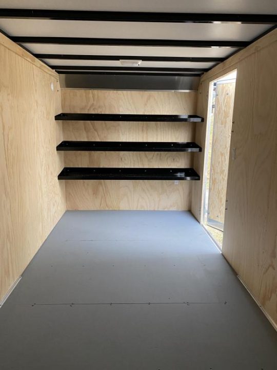 New 2026 Car Mate 8x16 HD Custom Contractor Trailer w/ Barn Doors (9990# GVW)