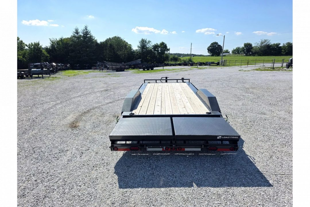 New 2025 Load Trail 102x22 Tandem 14K Equipment Trailer w/ Max Ramps & Drive Over Fenders