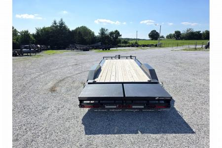 New 2025 Load Trail 102x22 Tandem 14K Equipment Trailer w/ Max Ramps & Drive Over Fenders