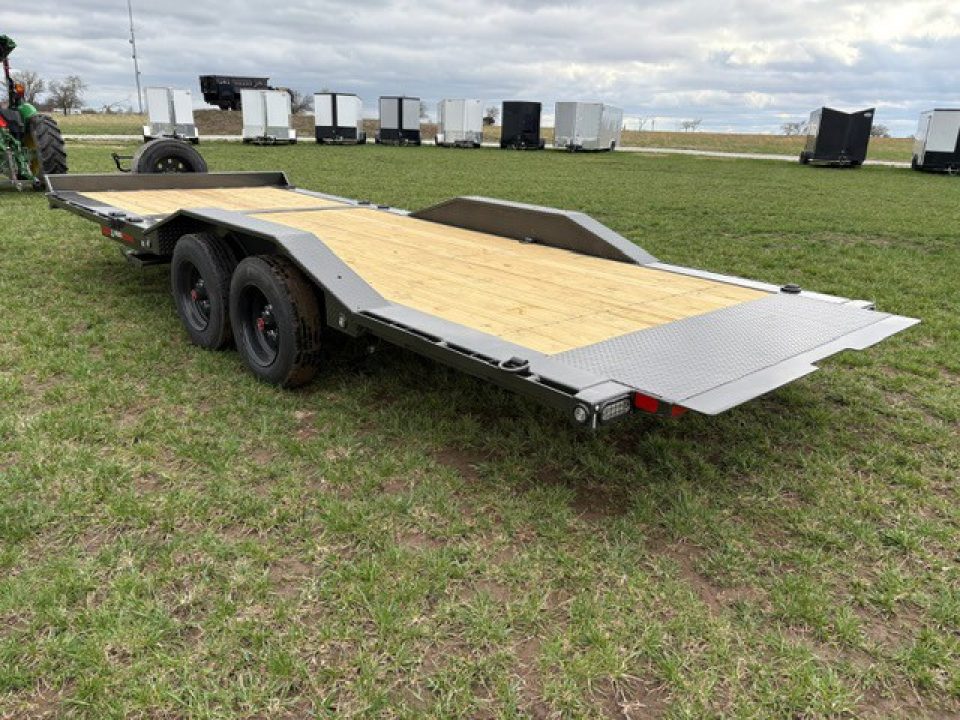 New 2026 MAXX-D 102X22 TANDEM 17.5K TILT-N-GO EQUIPMENT TRAILER W/ 6' STATIONARY DECK & 16' TILT DECK