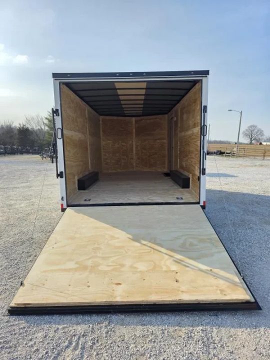 New 2026 Rock Solid Cargo 8.5x16 Tandem 10K Cargo w/ Ramp Door & 7' Interior Height