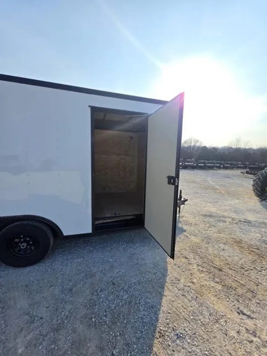 New 2026 Rock Solid Cargo 8.5x16 Tandem 10K Cargo w/ Ramp Door & 7' Interior Height