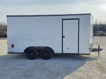 New 2026 Rock Solid Cargo 8.5x16 Tandem 10K Cargo w/ Ramp Door & 7' Interior Height
