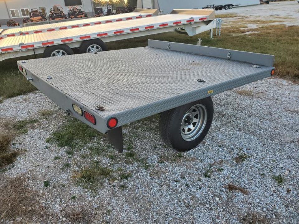 Used 2013 IDAHO TOTE 102"X8' SINGLE AXLE AIR RIDE TOTE TRAILER