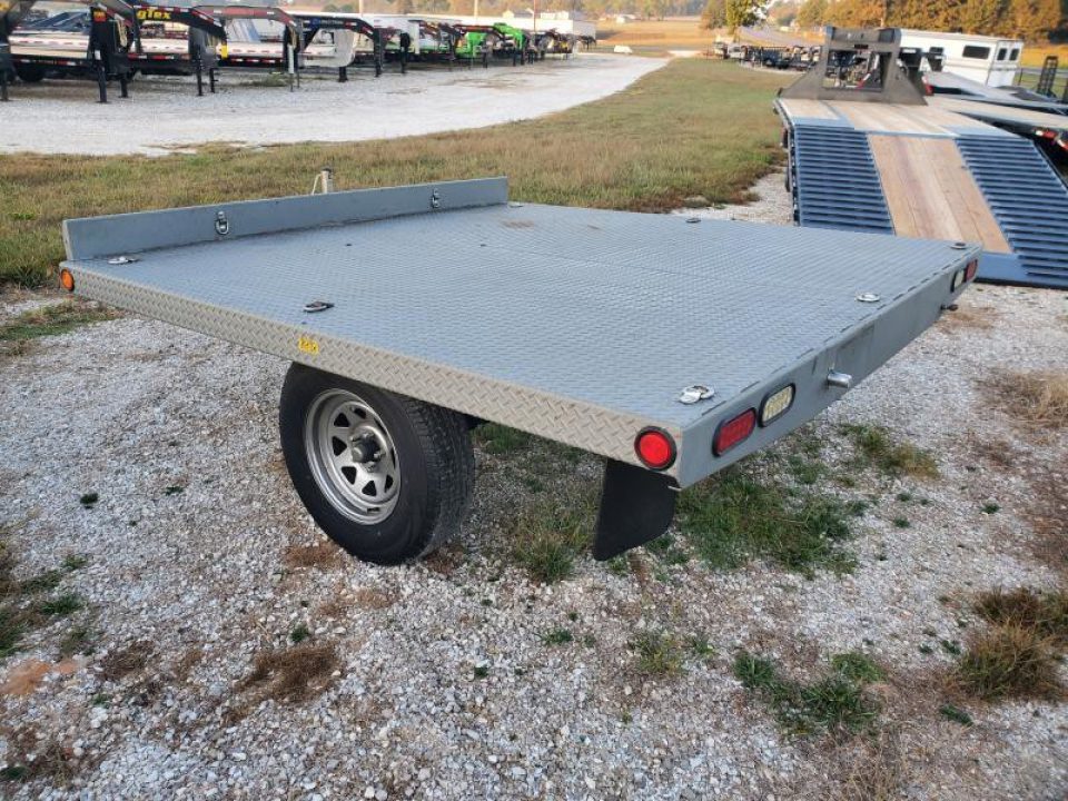 Used 2013 IDAHO TOTE 102"X8' SINGLE AXLE AIR RIDE TOTE TRAILER