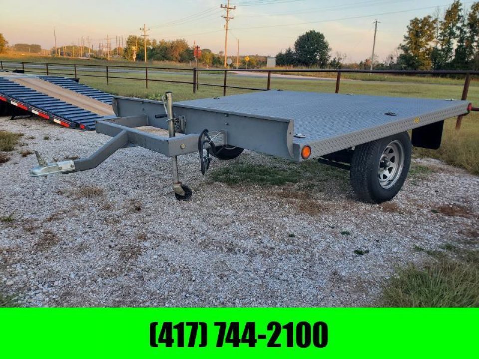 Used 2013 IDAHO TOTE 102"X8' SINGLE AXLE AIR RIDE TOTE TRAILER
