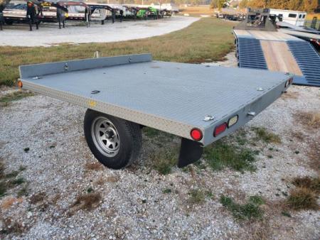 Used 2013 IDAHO TOTE 102"X8' SINGLE AXLE AIR RIDE TOTE TRAILER