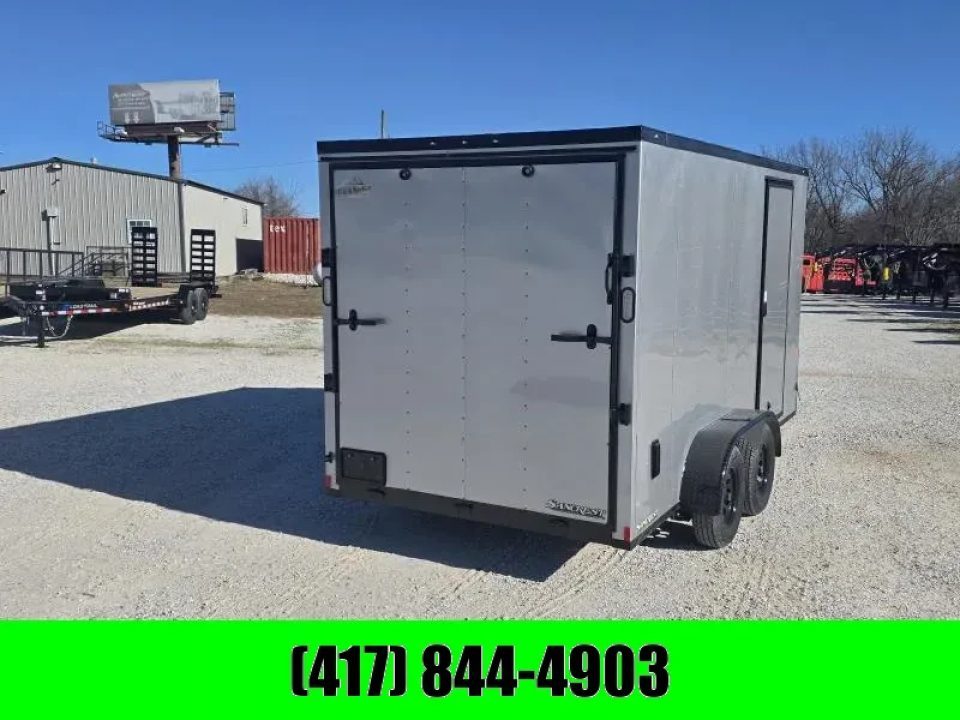 New 2026 Rock Solid Cargo 7x14 Tandem 7K Cargo w/ Ramp Door & 7' Interior Height