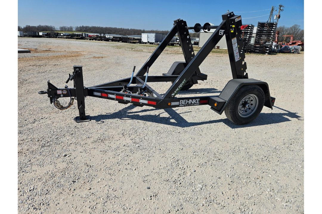 New 2026 Behnke SINGLE HYDRAULIC REEL TRAILER