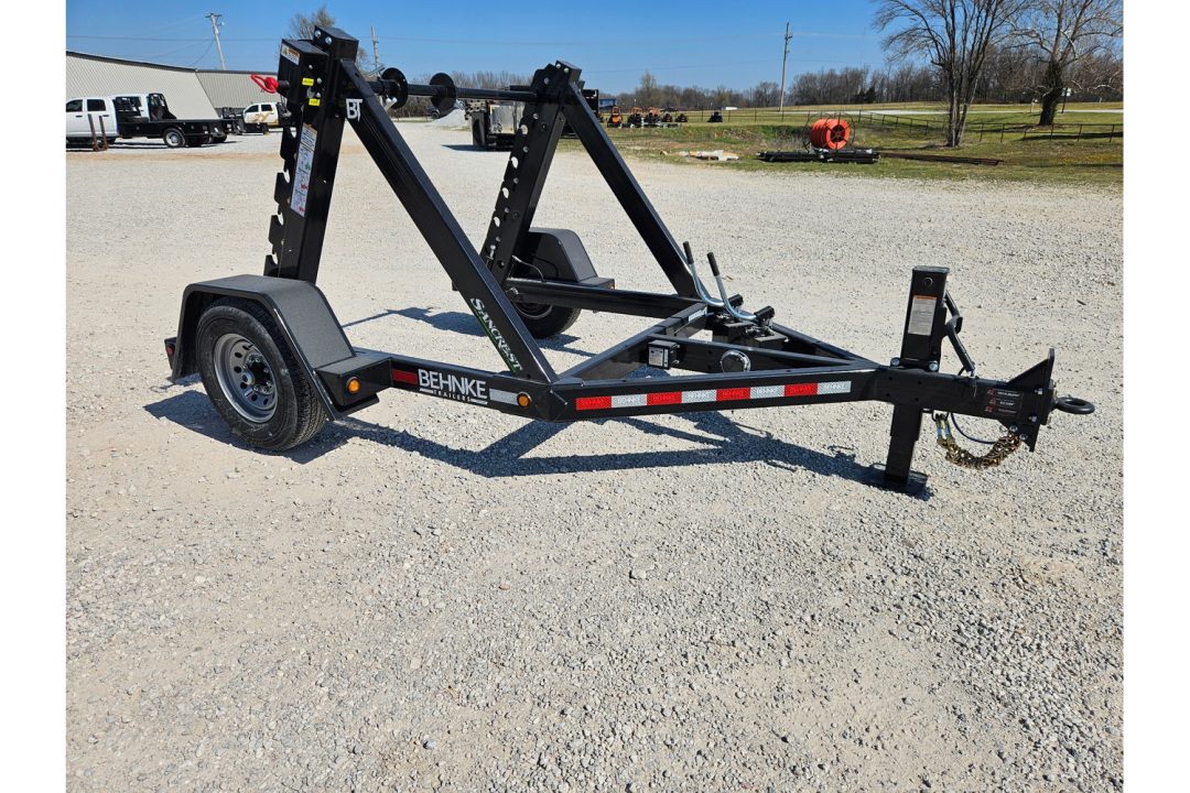 New 2026 Behnke SINGLE HYDRAULIC REEL TRAILER