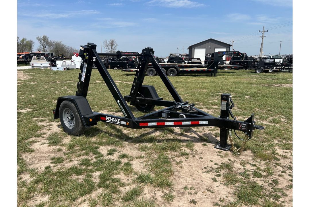 New 2026 Behnke 7K Single Axle Hydraulic Reel Trailer