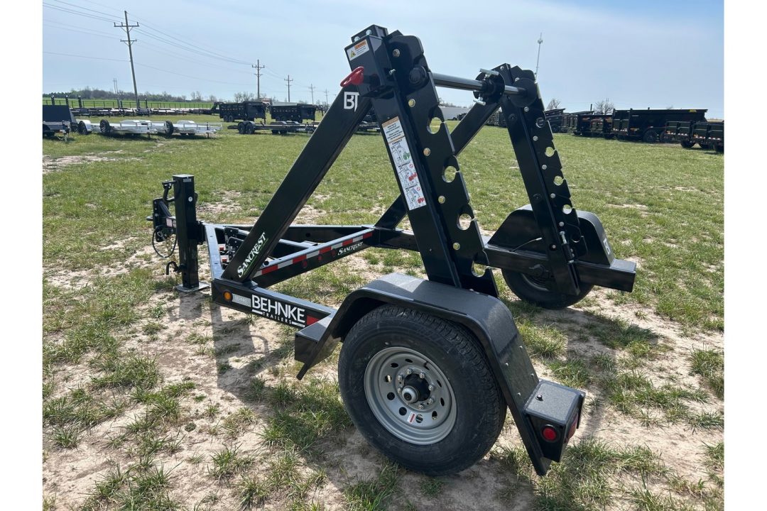 New 2026 Behnke 7K Single Axle Hydraulic Reel Trailer