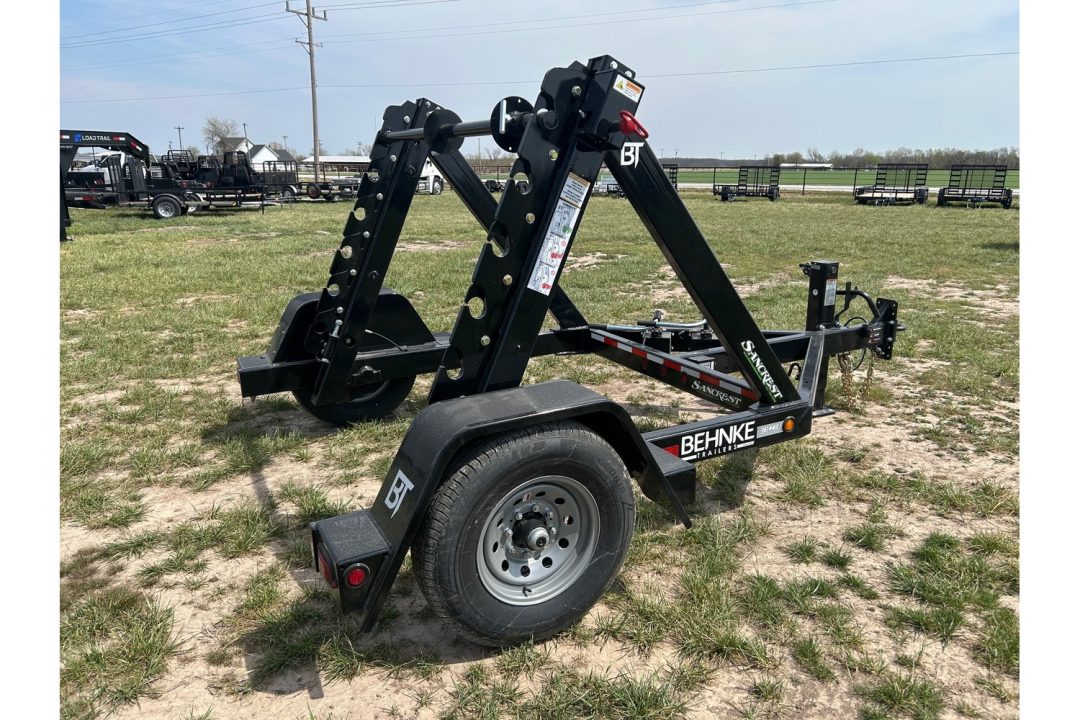 New 2026 Behnke 7K Single Axle Hydraulic Reel Trailer