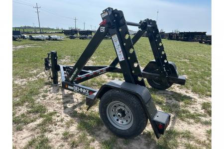 New 2026 Behnke 7K Single Axle Hydraulic Reel Trailer