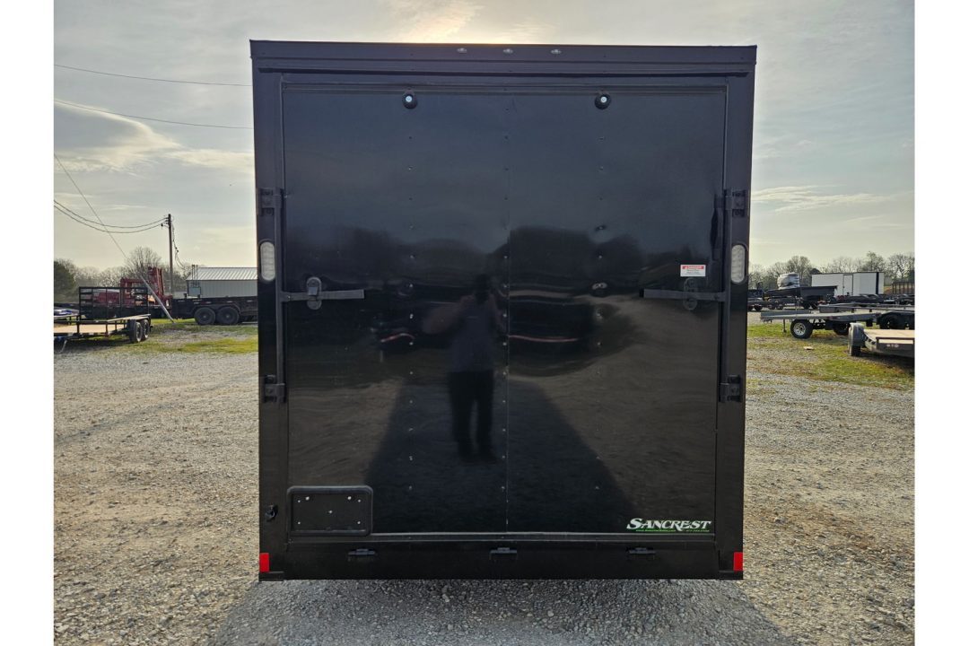 New 2026 Rock Solid Cargo 7X16 TANDEM 7K CARGO W/7' HEIGHT BLACKOUT TRIM & RAMP DOOR *HAIL DISCOUNT*