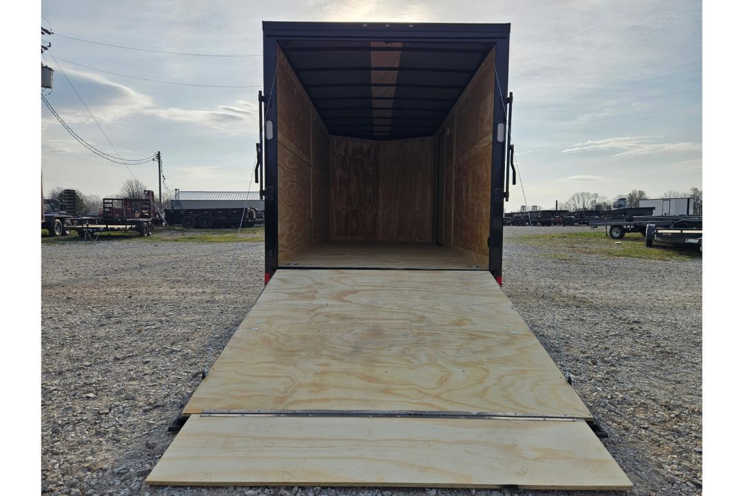 New 2026 Rock Solid Cargo 7X16 TANDEM 7K CARGO W/7' HEIGHT BLACKOUT TRIM & RAMP DOOR *HAIL DISCOUNT*