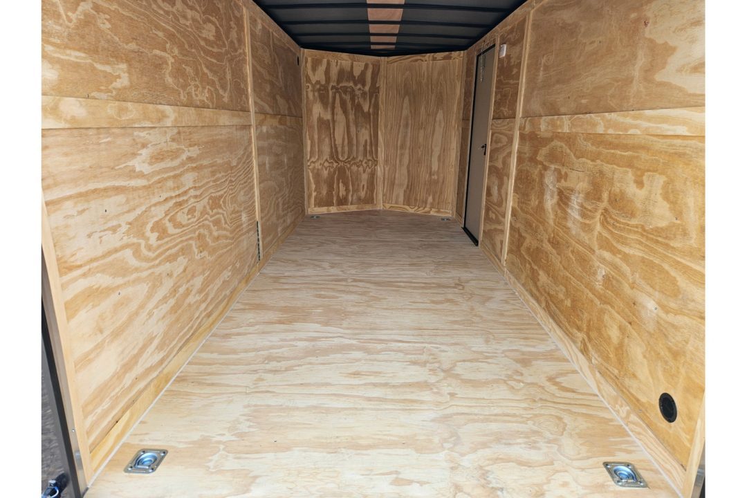 New 2026 Rock Solid Cargo 7X16 TANDEM 7K CARGO W/7' HEIGHT BLACKOUT TRIM & RAMP DOOR *HAIL DISCOUNT*