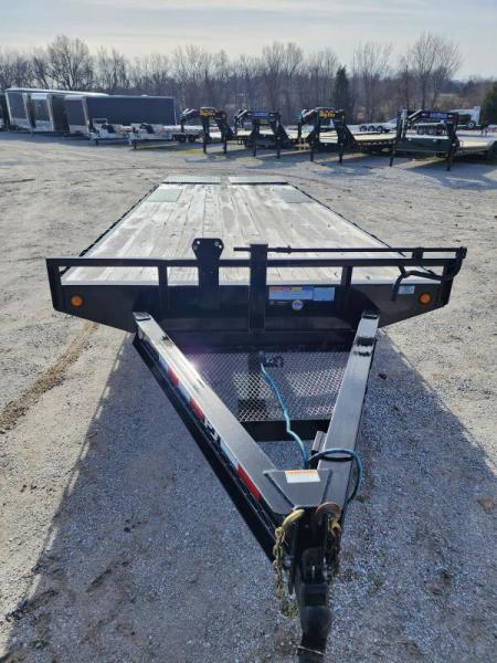 Used 2020 PJ Trailers 102X24 DECKOVER W / MAX RAMPS - RENTAL BILLINGS - NOT FOR SALE