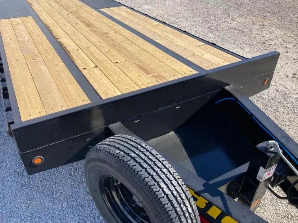 New 2025 Big Tex Trailers 102X30 TANDEM 23.9K DECKOVER PINTLE W/ MAX RAMPS
