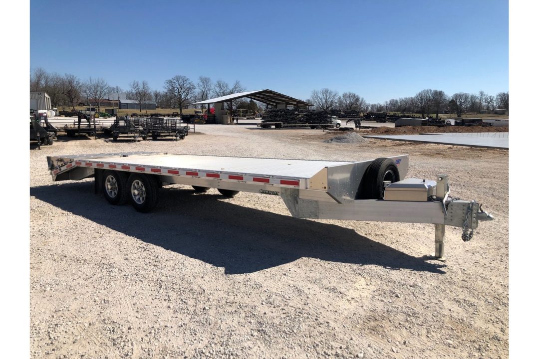Used 2025 EBY 102x24.5 TANDEM 14K DECK OVER W / MAX RAMPS