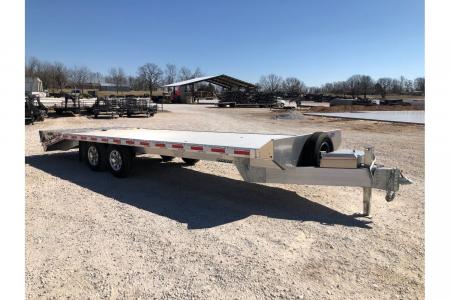 Used 2025 EBY 102x24.5 TANDEM 14K DECK OVER W / MAX RAMPS
