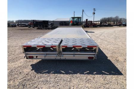 Used 2025 EBY 102x24.5 TANDEM 14K DECK OVER W / MAX RAMPS
