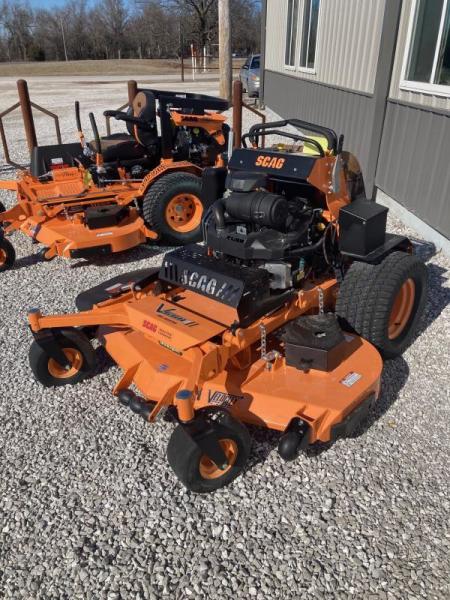 New 2024 Scag Power Equipment V-RIDE II W/ 38 HP KAWASAKI MOTOR & 61" DECK