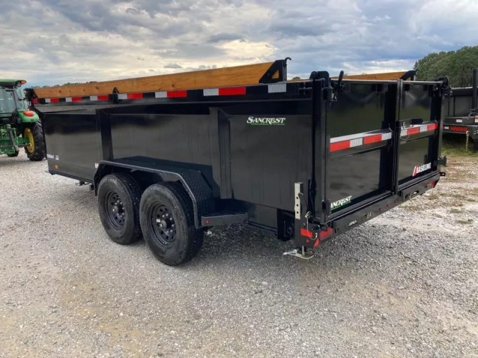 New 2025 Baseline by Diamond C 82X16 TANDEM 16K TELESCOPIC DUMP WITH 3' SIDES, 14 PLY TIRES AND SLIDE IN RAMPS