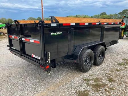 New 2025 Baseline by Diamond C 82X16 TANDEM 16K TELESCOPIC DUMP WITH 3' SIDES, 14 PLY TIRES AND SLIDE IN RAMPS