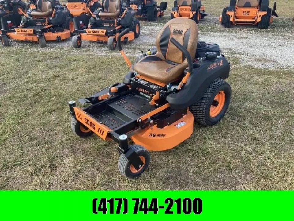 New 2026 Scag Power Equipment LIBERTY Z W/ 36" DECK & 18HP KAWASAKI MOTOR