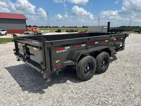 New 2026 MAXX-D 83x14 Tandem 17.5K Telescopic Dump w/ 7 Gauge Floor & Tuff Wireless