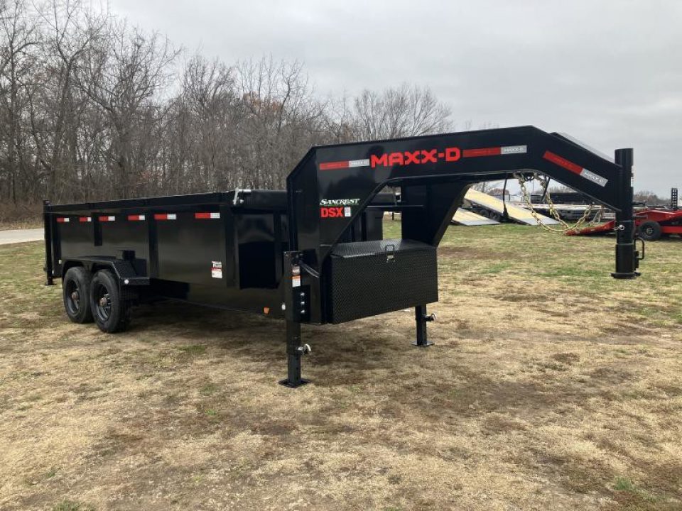 New 2025 MAXX-D 83x16 Tandem 21K GN Telescopic Dump w/ 7 Gauge Floor & Tuff Wireless