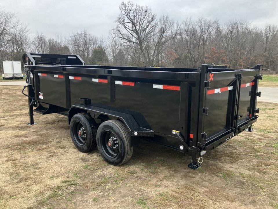 New 2025 MAXX-D 83x16 Tandem 21K GN Telescopic Dump w/ 7 Gauge Floor & Tuff Wireless