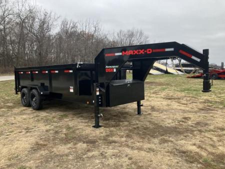 New 2025 MAXX-D 83x16 Tandem 21K GN Telescopic Dump w/ 7 Gauge Floor & Tuff Wireless