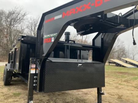 New 2025 MAXX-D 83x16 Tandem 21K GN Telescopic Dump w/ 7 Gauge Floor & Tuff Wireless