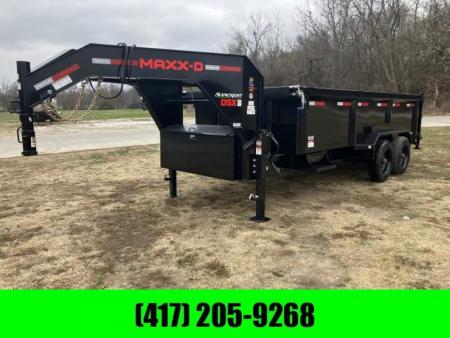 New 2025 MAXX-D 83x16 Tandem 21K GN Telescopic Dump w/ 7 Gauge Floor & Tuff Wireless