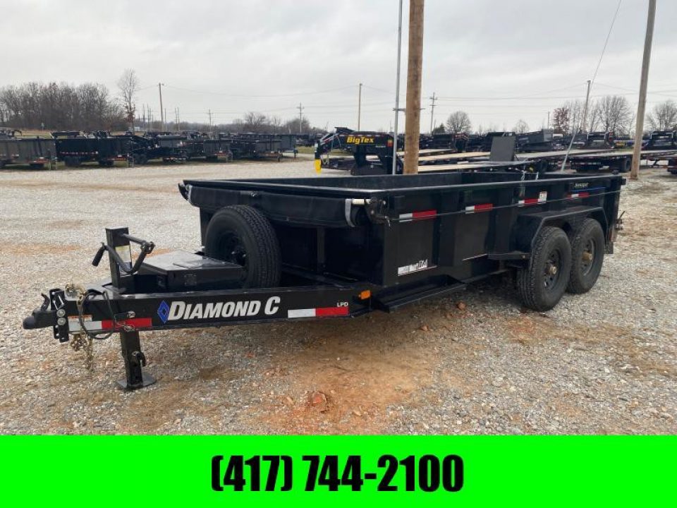 Used 2022 Diamond C Trailers 82X14 DUMP TRAILER - RENTAL BILLINGS - NOT FOR SALE
