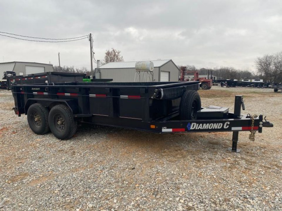 Used 2022 Diamond C Trailers 82X14 DUMP TRAILER - RENTAL BILLINGS - NOT FOR SALE