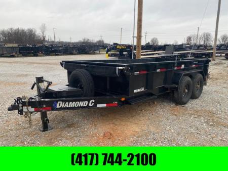 Used 2022 Diamond C Trailers 82X14 DUMP TRAILER - RENTAL BILLINGS - NOT FOR SALE