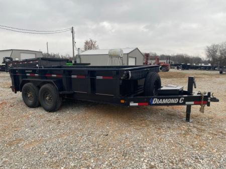 Used 2022 Diamond C Trailers 82X14 DUMP TRAILER - RENTAL BILLINGS - NOT FOR SALE