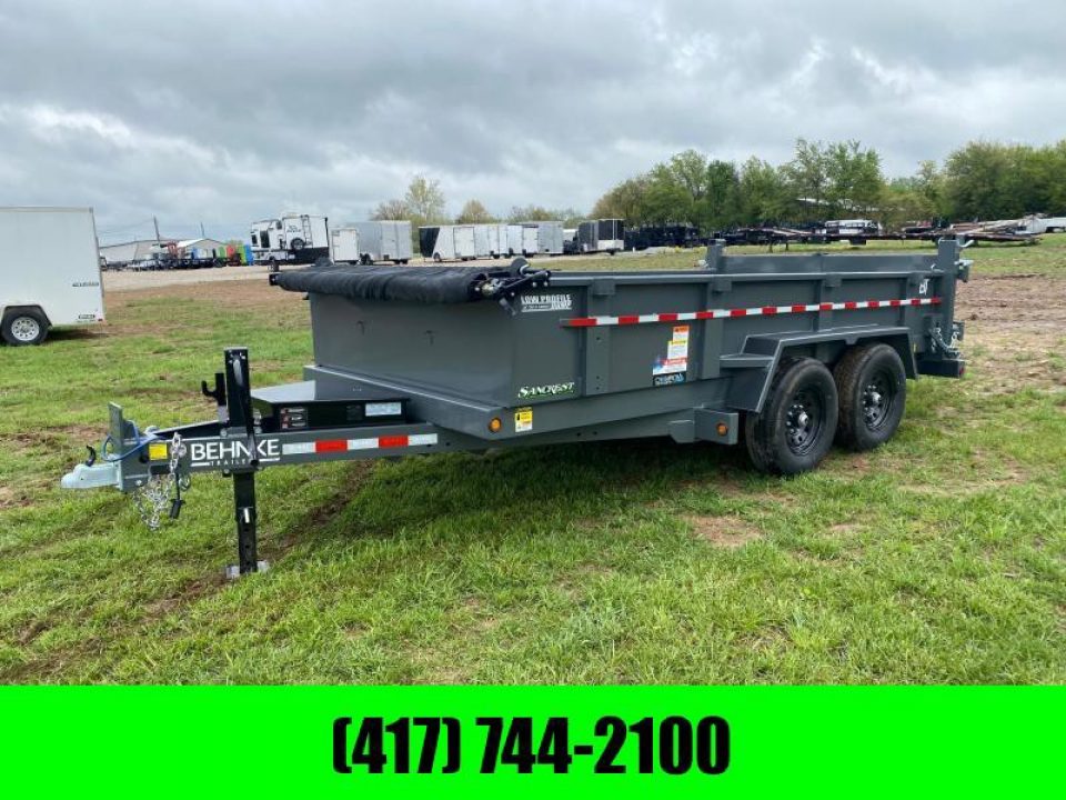 New 2022 Behnke 83X14 DUMP TRAILER - RENTAL BILLINGS - NOT FOR SALE