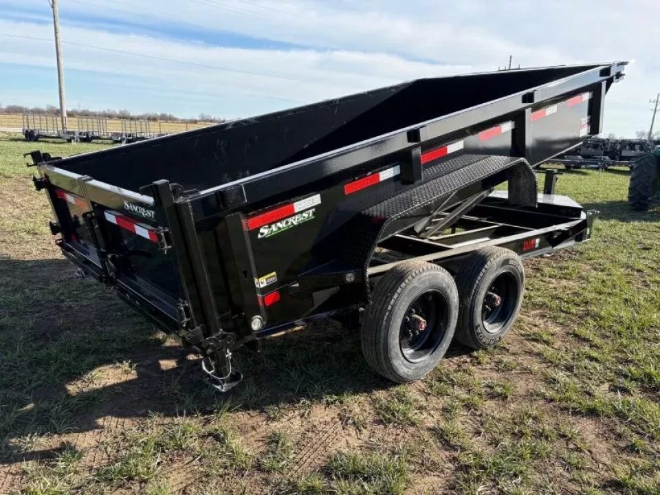 New 2026 MAXX-D 83x14 17.5K Dump Trailer W/ 2' Sides & Wireless Remote