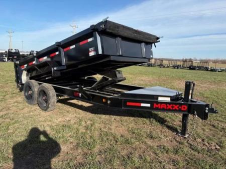 New 2026 MAXX-D 83x14 17.5K Dump Trailer W/ 2' Sides & Wireless Remote