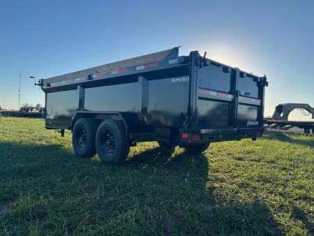 New 2025 Baseline 82x16 Tandem 16K Telescopic Dump w/ 3' Sides & Board Brackets