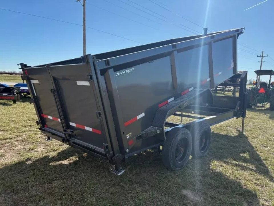 New 2026 MAXX-D 83x16 Tandem 18K GN Telescopic Dump Trailer W/ Hydro Jacks