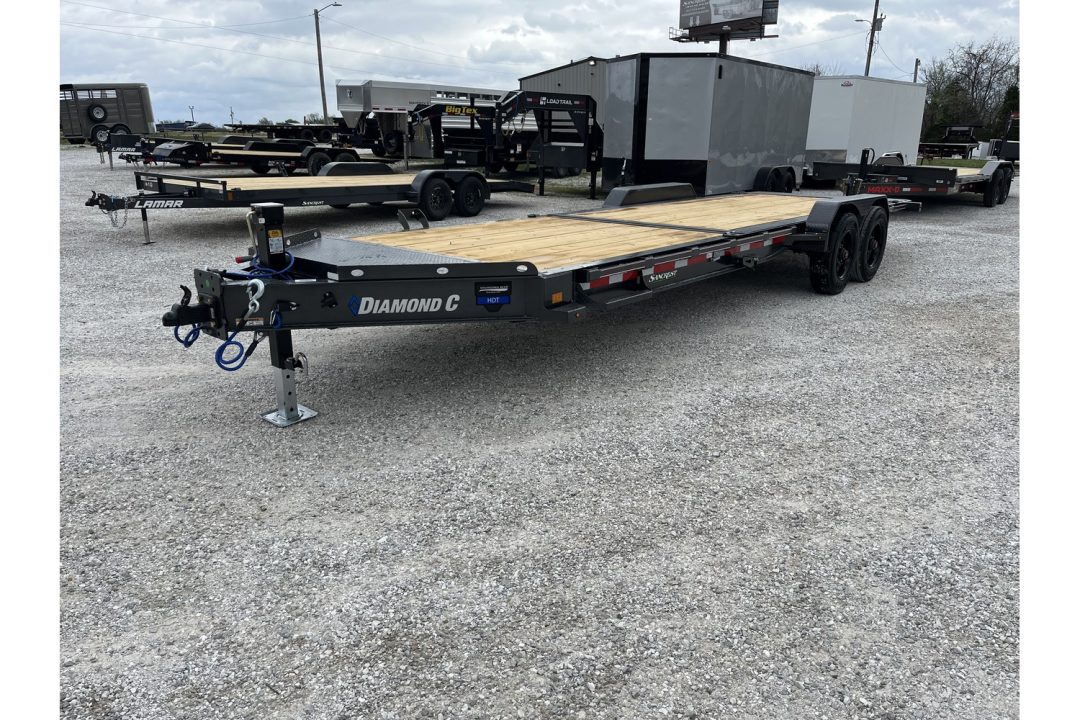 New 2026 Diamond C 82x24 23K HDT210 TANDEM GRAVITY TILT W/ 8' STATIONARY & 16' TILT DECKS