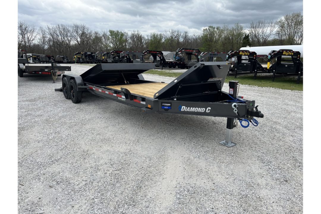 New 2026 Diamond C 82x24 23K HDT210 TANDEM GRAVITY TILT W/ 8' STATIONARY & 16' TILT DECKS