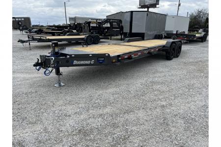 New 2026 Diamond C 82x24 23K HDT210 TANDEM GRAVITY TILT W/ 8' STATIONARY & 16' TILT DECKS