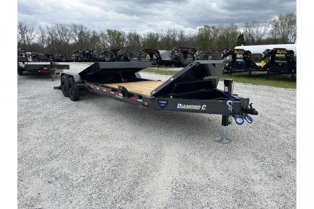 New 2026 Diamond C 82x24 23K HDT210 TANDEM GRAVITY TILT W/ 8' STATIONARY & 16' TILT DECKS